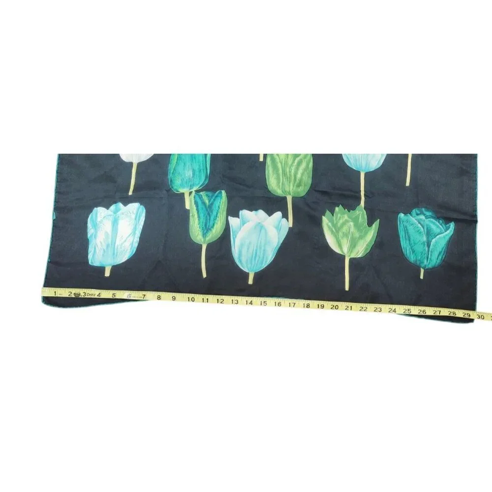 Vintage Multicolor Scarf Women's Made In Italy Size 30''x30''